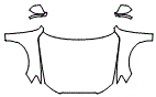 Full Hood, Fender and Mirror Kit pattern for the 2014 Audi Q5