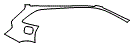 Rear Fender Kit pattern for the 2014 Audi Q5