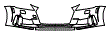 Bumper Kit pattern for the 2023 Audi TT