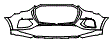 Bumper Kit pattern for the 2019 Audi Q3