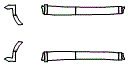 Rocker Panel Kit pattern for the 2019 Audi Q3