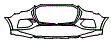Bumper Kit pattern for the 2019 Audi Q3
