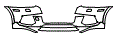 Bumper Kit pattern for the 2016 Audi Q3