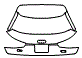 Trunk Lid Kit pattern for the 2016 Audi Q3