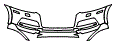 Bumper Kit pattern for the 2017 Audi Q3