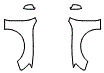 Full Fender and Mirror Kit pattern for the 2013 Audi RS5 Avant