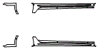 Rocker Panel Kit pattern for the 2019 Audi RS5 Avant