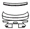 Trunk Lid Kit pattern for the 2012 Audi A7