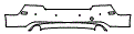Rear Bumper Kit pattern for the 2012 Audi A7