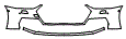 Bumper Kit pattern for the 2025 Audi A7