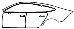 Door and Rear Fender Kit pattern for the 2026 Audi RS7