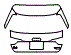 Trunk Lid Kit pattern for the 2025 Audi A4 allroad