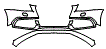 Bumper Kit pattern for the 2016 Audi SQ5