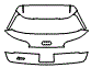 Trunk Lid Kit pattern for the 2019 Audi SQ5