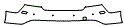 Rear Bumper Kit pattern for the 2016 Audi RS7