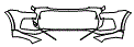 Bumper Kit pattern for the 2021 Audi Q8