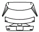 Trunk Lid Kit pattern for the 2021 Audi Q8