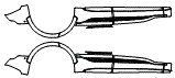Rocker Panel Kit pattern for the 2023 Audi e-tron