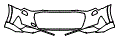 Bumper Kit pattern for the 2020 Audi e-tron