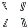 B-Pillar and C-Pillar Kit pattern for the 2023 Audi e-tron