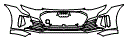 Bumper Kit pattern for the 2022 Audi e-tron GT