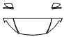 Hood, Fender and Mirror Kit pattern for the 2027 Audi e-tron GT