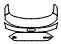 Trunk Lid Kit pattern for the 2022 Audi e-tron GT