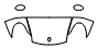 Hood, Fender and Mirror Kit pattern for the 1997 Porsche Boxster