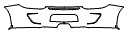 Rear Bumper Kit pattern for the 2010 Porsche 911