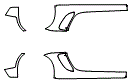Rocker Panel Kit pattern for the 2025 Porsche 718