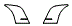 Rear Wheel Impact Area Kit pattern for the 1995 Porsche 911