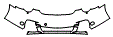 Bumper Kit pattern for the 2008 Porsche 911