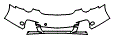 Bumper Kit pattern for the 2008 Porsche 911