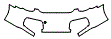 Bumper Kit pattern for the 2008 Porsche Boxster