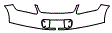 Upper Rear Bumper Kit pattern for the 2005 Porsche Boxster