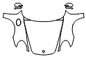 Full Hood, Fender and Mirror Kit pattern for the 2008 Porsche Boxster