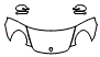 Hood, Fender and Mirror Kit pattern for the 2005 Porsche 911