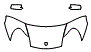 Hood, Fender and Mirror Kit pattern for the 2005 Porsche 911