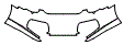 Bumper Kit pattern for the 2008 Porsche Boxster