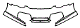 Bumper Kit pattern for the 2008 Porsche Boxster