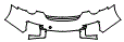 Bumper Kit pattern for the 2008 Porsche 911