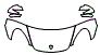 Hood, Fender and Mirror Kit pattern for the 2011 Porsche Cayman