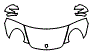 Hood, Fender and Mirror Kit pattern for the 2010 Porsche 911