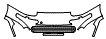 Bumper Kit pattern for the 1995 Porsche 911