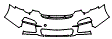 Bumper Kit pattern for the 2010 Porsche 911