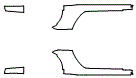 Rocker Panel Kit pattern for the 2010 Porsche 911
