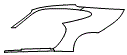 Rear Fender, A-Pillar and Rocker Panel Kit pattern for the 2005 Porsche 911