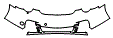 Bumper Kit pattern for the 2010 Porsche 911