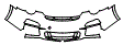 Bumper Kit pattern for the 2010 Porsche 911