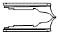 Rocker Panel Kit pattern for the 2008 Porsche 911